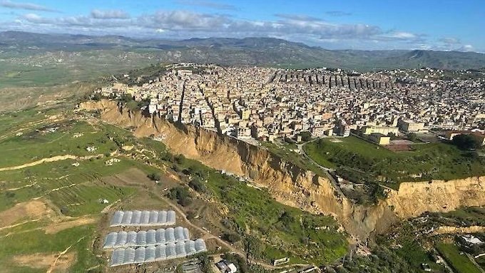 La frana di Niscemi, la fine di Niscemi